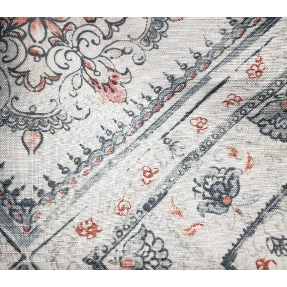Printed Textured Tablecloth 60